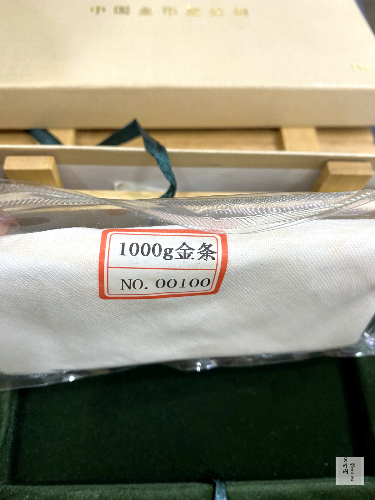 【119590】中国金币2011年兔年生肖1000克金条