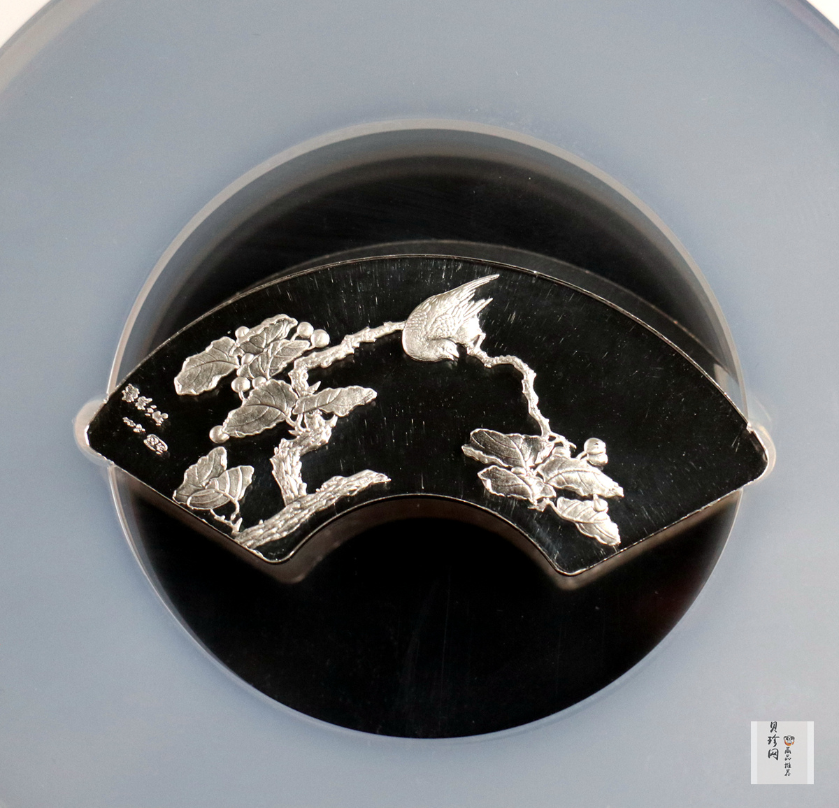 【999651】1999年明清扇画纪念精制银币四枚一套