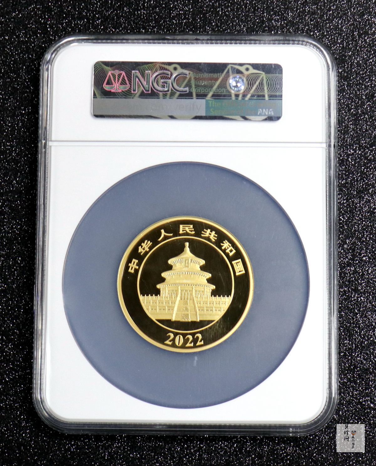 【220103】2022年熊猫100克精制金币
