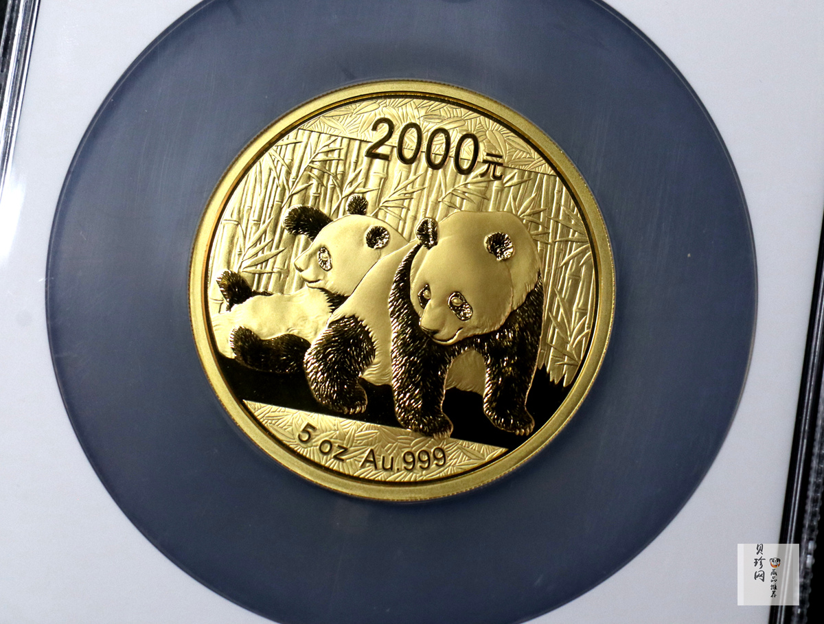 【100106】2010年熊猫5盎司精制金币