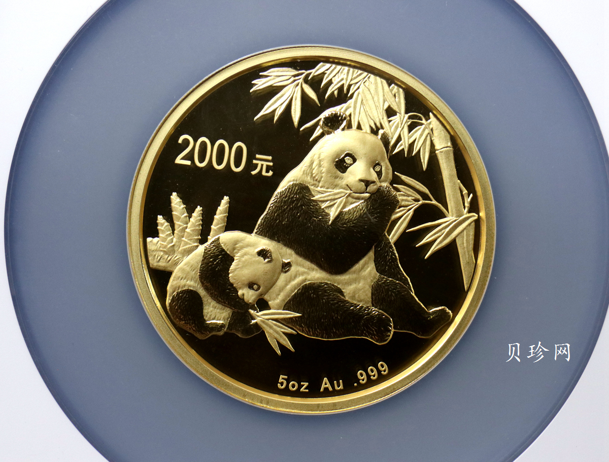 【070106】2007年熊猫5盎司精制金币