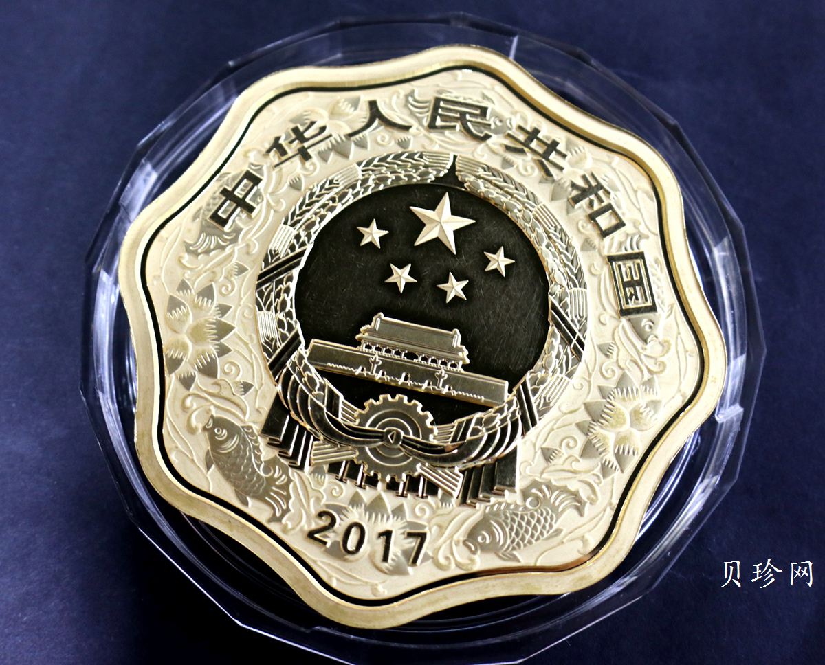 【161514】2017年丁酉（鸡）年生肖流通纪念币-雄鸡1公斤梅花精制金币