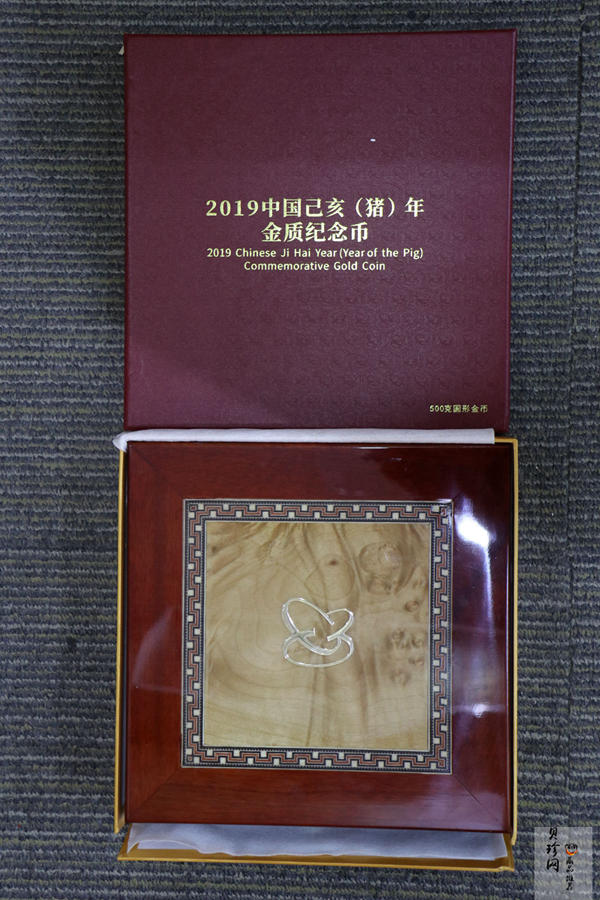 【191120】2019中国己亥（猪）年金银纪念币500克圆形金币