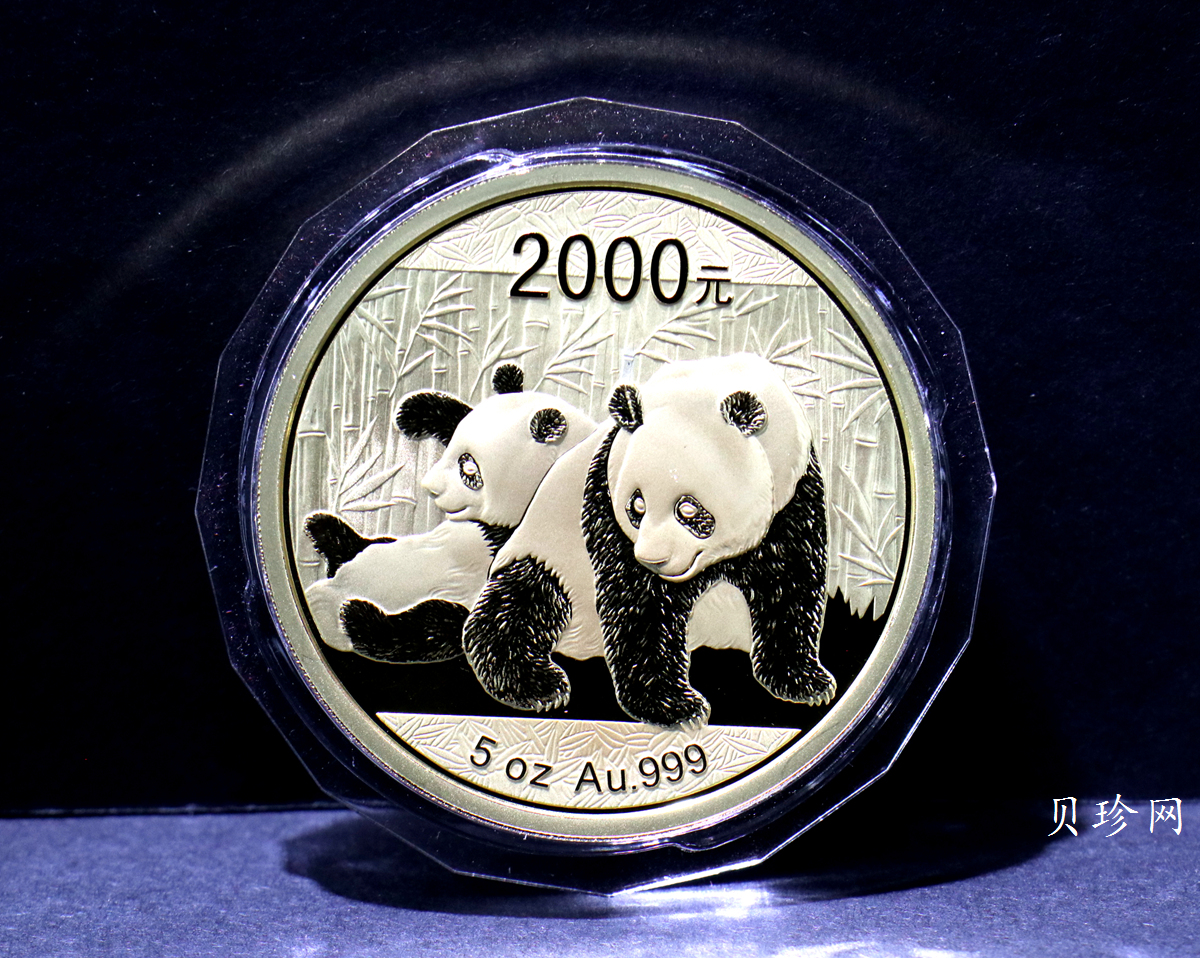 【100106】2010年熊猫5盎司精制金币