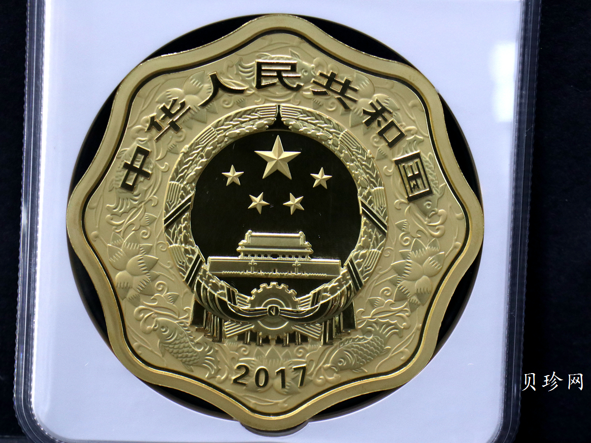 【161514】2017年丁酉（鸡）年生肖流通纪念币-雄鸡1公斤梅花精制金币