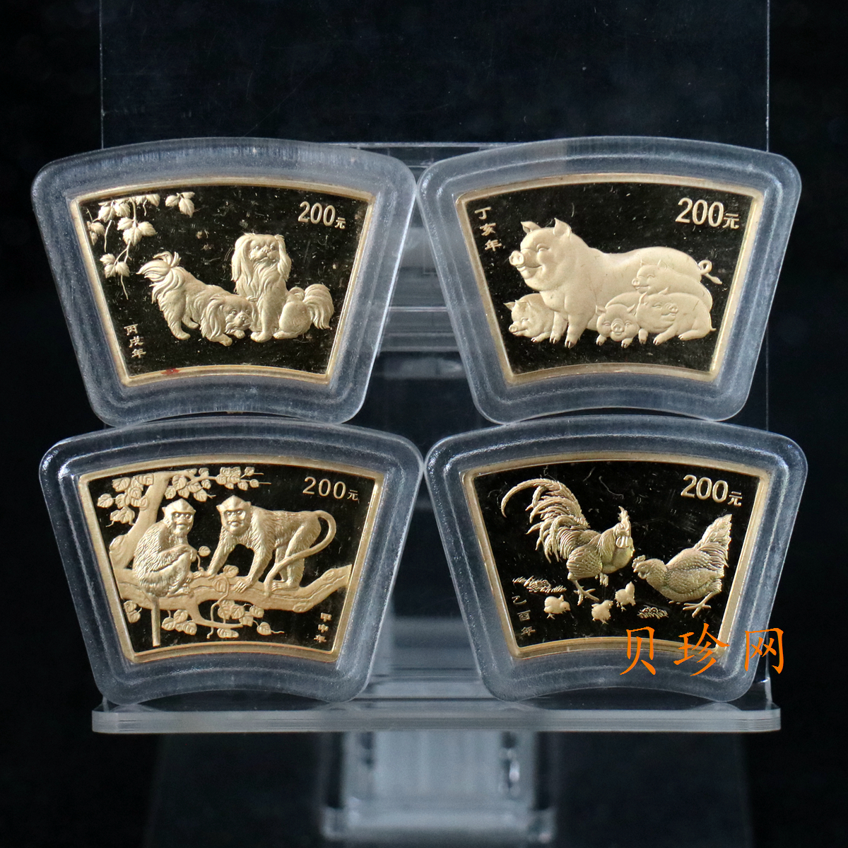 【119660】2000年-2011年十二生肖1/2盎司金币十二枚一套