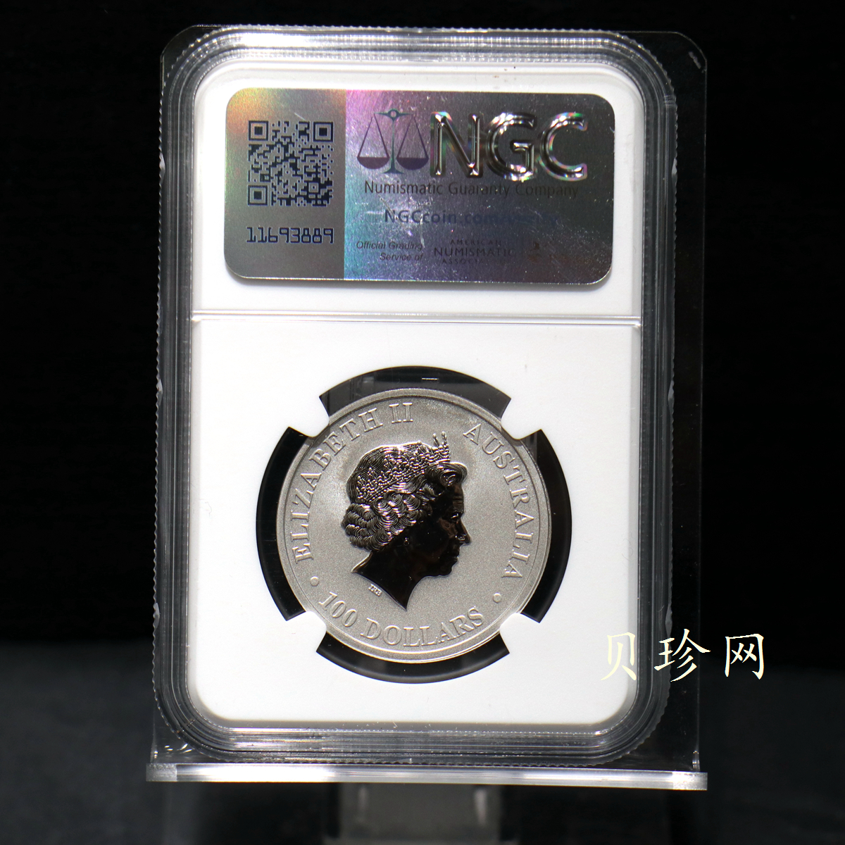 【129760】2012年澳大利亚鸭嘴兽1盎司铂金币