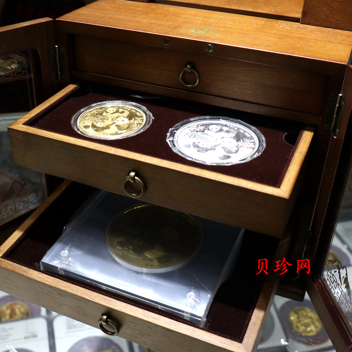 【249150】2025年熊猫金银币大全套