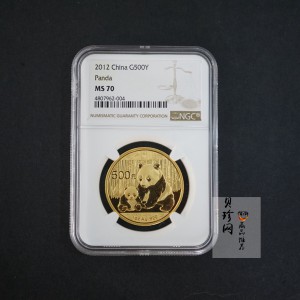 【120105】2012年熊猫1盎司普制金币