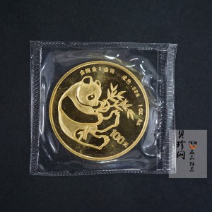 【841212】1984年熊猫1盎司普制金币