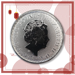 【199270】2019年英国不列颠女神1盎司铂币