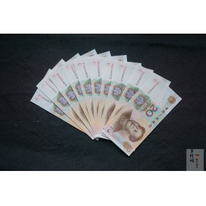 【059290】第五套人民币贰拾圆十全十美10张一套