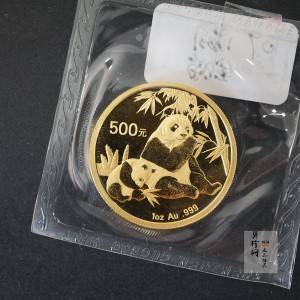 【070105】2007年熊猫1盎司普制金币