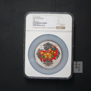 【190020】2019中国己亥（猪）年金银纪念币150克圆形彩色金币