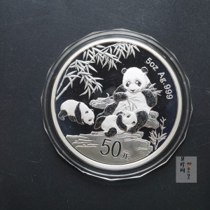 【120000】2012年中国熊猫金币发行三十周年5盎司纪念银币
