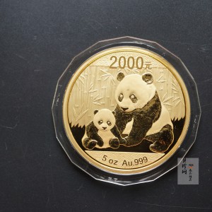 【120106】2012年熊猫5盎司精制金币