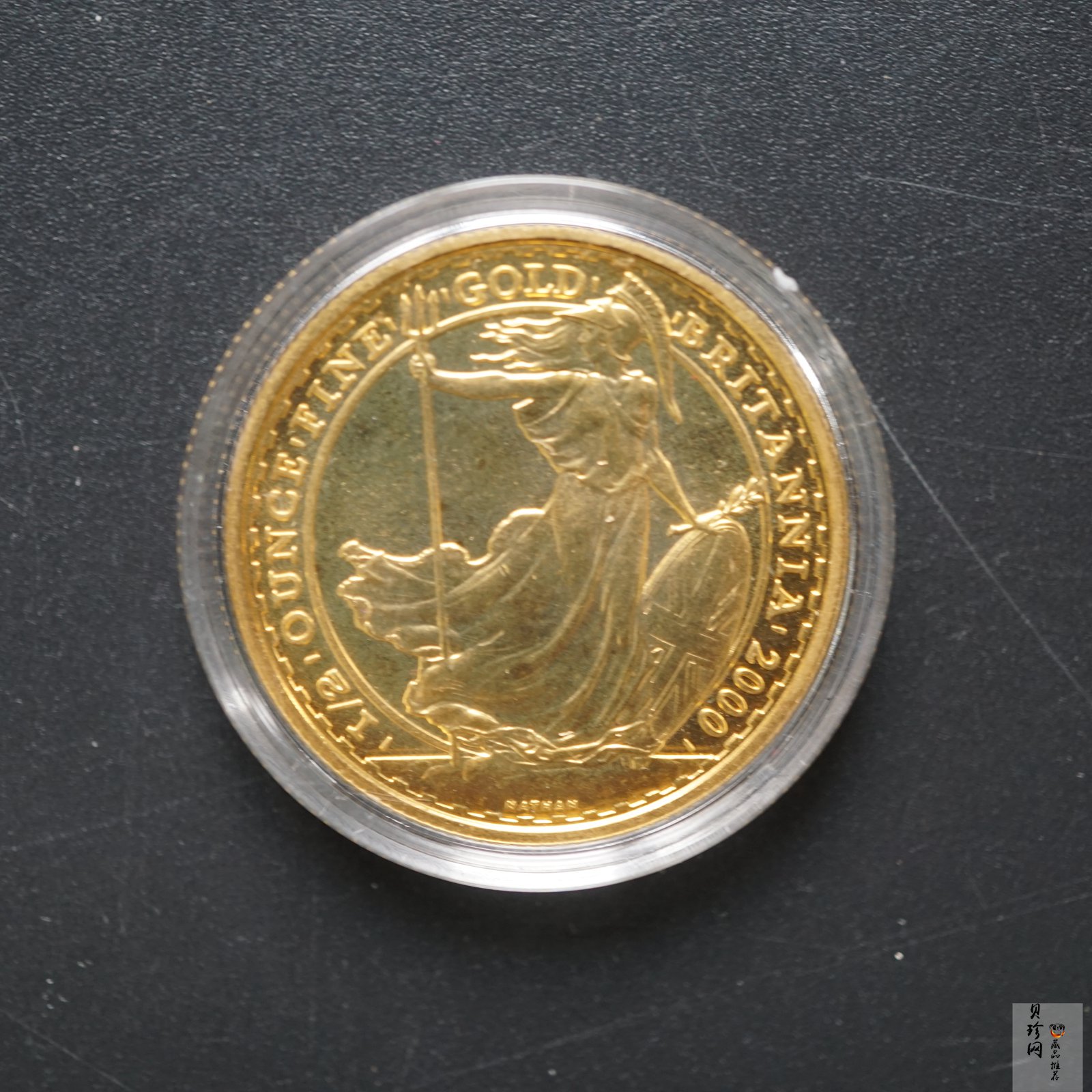 【009210】2000年英国不列颠普制金币17g