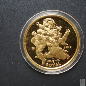 【009260】2000年直布罗陀天使普制金币15.7g