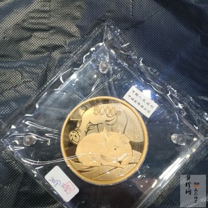 【191120】2019中国己亥（猪）年金银纪念币500克圆形金币