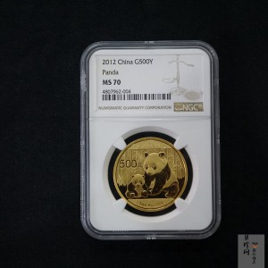 【120105】2012年熊猫1盎司普制金币