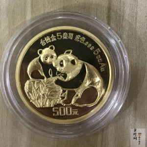 【870112】1987年熊猫5盎司精制金币
