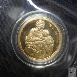 【969240】1996年母亲节1/10盎司纪念金章