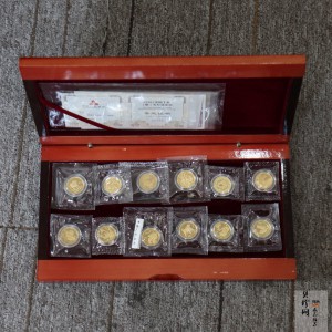 【089200】1997年-2008年生肖1/10盎司金币大全套