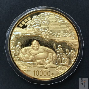 【140701】2014年世界遗产-杭州西湖文化景观-灵隐禅踪1公斤精制金币