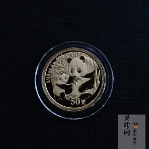 【050104】2005年熊猫1/10盎司普制金币