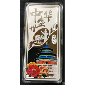 【199890】中国梦之中华盛世彩印典藏投资1公斤银条
