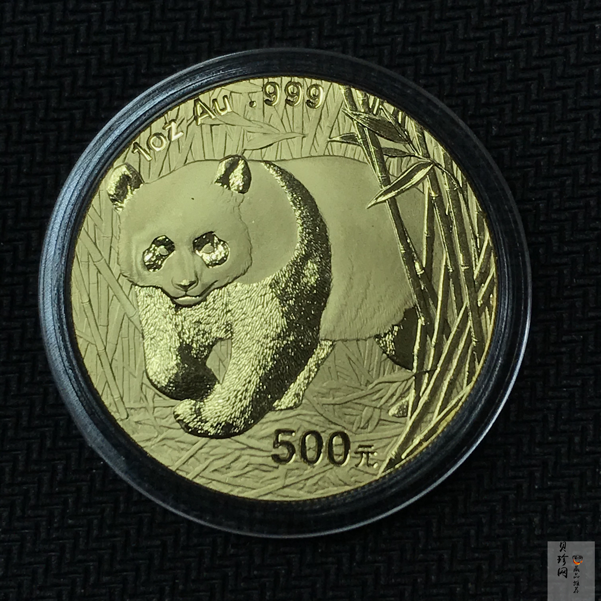 【020101】2002年熊猫1盎司普制金币