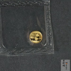【170101】2017年熊猫1克普制金币