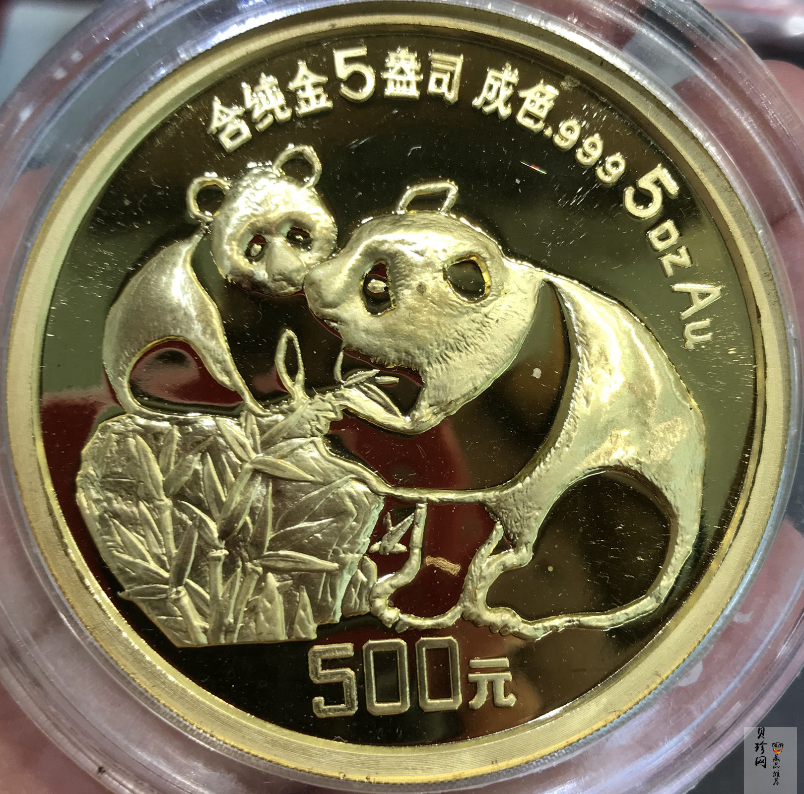 【870112】1987年熊猫5盎司精制金币