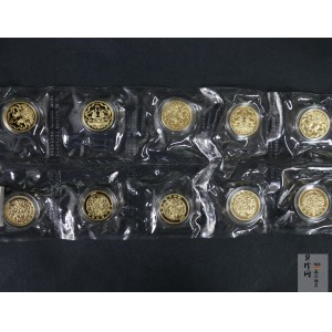 【030301】2003年中国民俗——春节金纪念币-春节吉祥装饰图1/3盎司精制金币