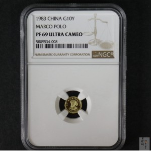 【830302】1983年马可·波罗1克精制金币