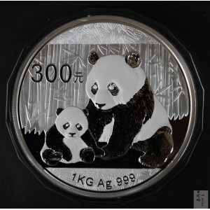 【120110】2012年熊猫1公斤精制银币
