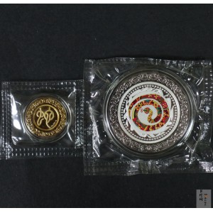 【139290】2013年生肖蛇纪念金银章