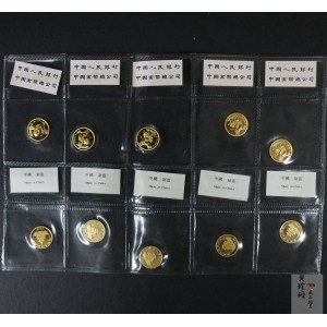 【960211】1996年熊猫1/20盎司普制金币