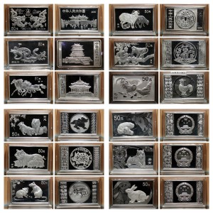 【119540】2000-2011年生肖5盎司方银币（十二枚）