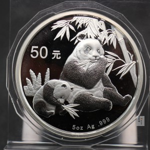 【070109】2007年熊猫5盎司精制银币