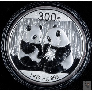 【090110】2009年熊猫1公斤精制银币