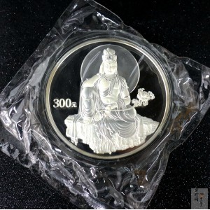 【040902】2004年观音银纪念币-观音像1公斤精制银币