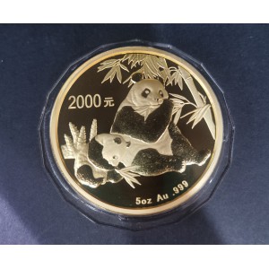 【070106】2007年熊猫5盎司精制金币