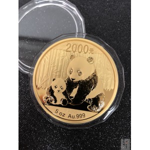 【120106】2012年熊猫5盎司精制金币