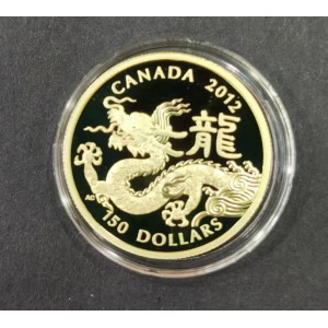 【129690】2012年龙年11.84克纪念金币