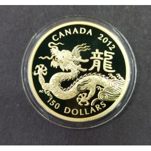 【129690】2012年龙年11.84克纪念金币