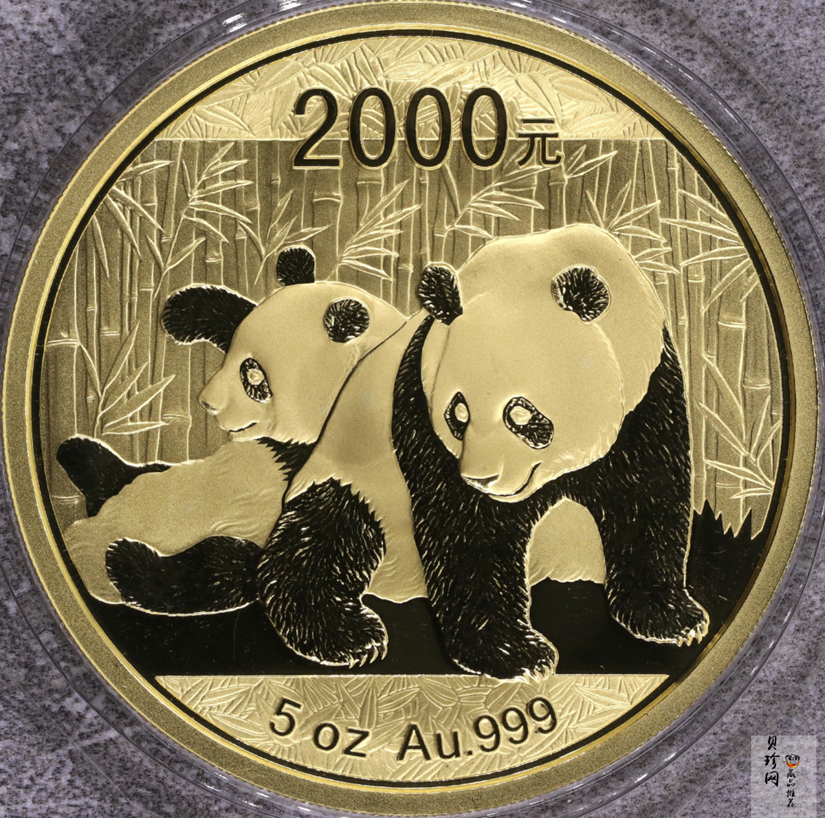 【100106】2010年熊猫5盎司精制金币