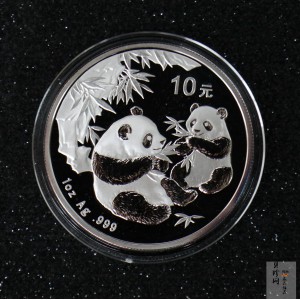 【060110】2006年熊猫1盎司普制银币