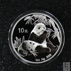 【070108】2007年熊猫1盎司普制银币