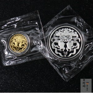 【039160】2003年中国民俗——春节金银币